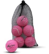 Magicorange Tennis Balls, 6 Pack Advanced Training Tennis Balls Practice Balls, Pet Dog Playing B...