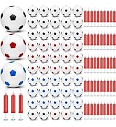 yasuwekik Deflated Soccer Ball with Pump for Christmas Shoebox Gifts,Bulk Shoebox Gift Fillers,So...