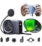 Phone Cooler for Gaming, 48W Magnetic Cell Phone Radiator with Low Noise Liquid Cooling Semicondu...