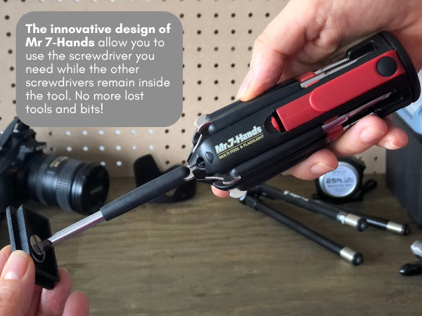 Mr 7 hands is a 8 in one multi tool and work light