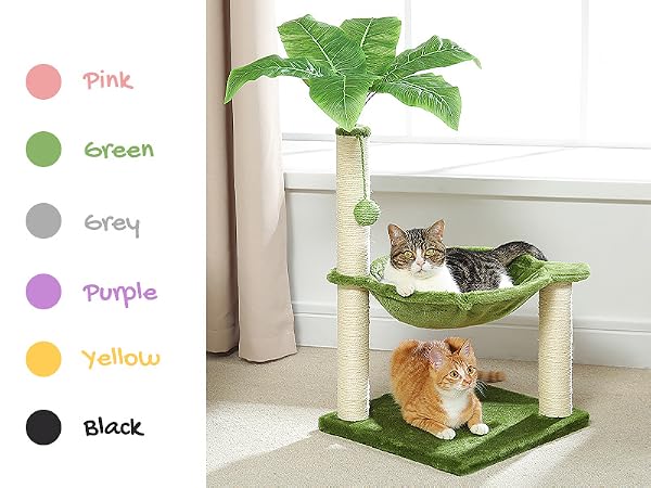 MUTTROS Cat Tree with 50% more stability, thickened base, safe for climbing & jumping