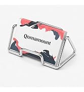 Business Card Holder,Minimalist Geometric Metal Card Display Stand,Vertical Desktop Name Card Org...
