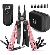 MIAOKE Multitool 23 in 1 with Premium Gift Box, Screwdrivers Saw Screwdrivers Bottle Opener Plier...