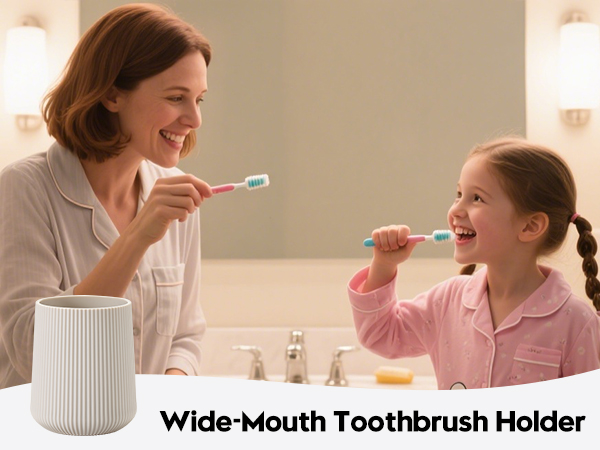 beige Toothbrush Holder