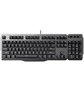 RK ROYAL KLUDGE RK952 Wired Mechanical Gaming Keyboard, Aluminum Plate | PBT Shine-Through Keycap...