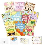 40 Pack Funny Thank You Cards with Envelopes & Stickers, 4×6 in Cute Thank You Card Bulk, Greetin...