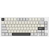 FELICON x ATTACK SHARK X86 75% Aluminum CNC Wireless Mechanical Gaming Keyboard with Volume Knob,...