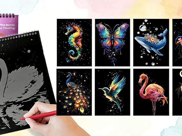 scratch art adult adult scratch art paper