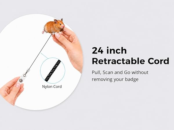 hamster badge reel