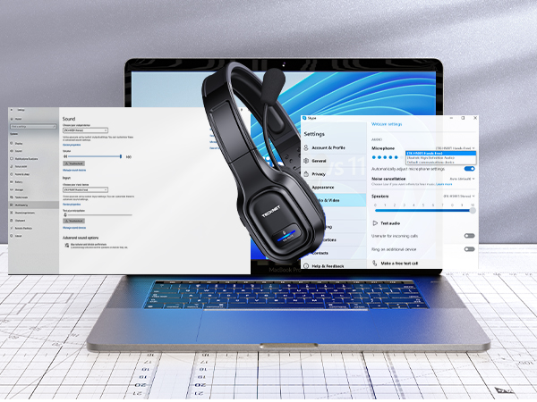 bluetooth headset with microphone