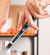 Two Pronged Stainless Steel Fork - 11" Serving Fork Large for Meat Carving Fork Heavy Duty
