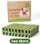 GREENER WALKER Poop Bags for Dog Waste, 1080 Doggy Waste Bags Extra Thick Strong 100% Leak-Proof ...