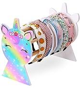 Basumee Girls Headband Holder Organizer Hair Hoop Headband Display Stand Unicorn Hairband Stand O...