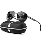 gesruny Polarized Aviator Sunglasses for Men Women- Fashion Shades Retro Sun Glasses Driving Fish...