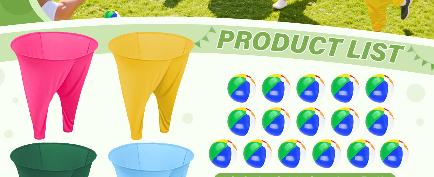 Granny Pants Outdoor Game Granny Pants Yard Game for Adults Granny Pants Game Big Pants Ball Game