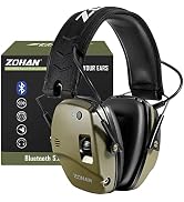 ZOHAN 035 Bluetooth 5.0 Shooting Ear Protection Earmuff, Active Noise Canceling, Hearing Protecti...
