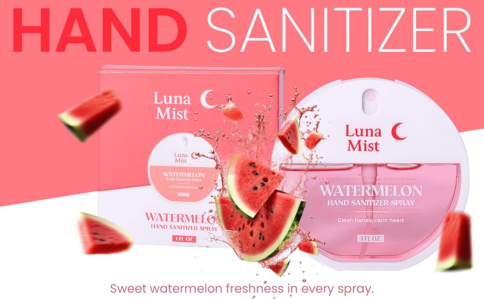 Watermelon Hand Sanitizer Spray