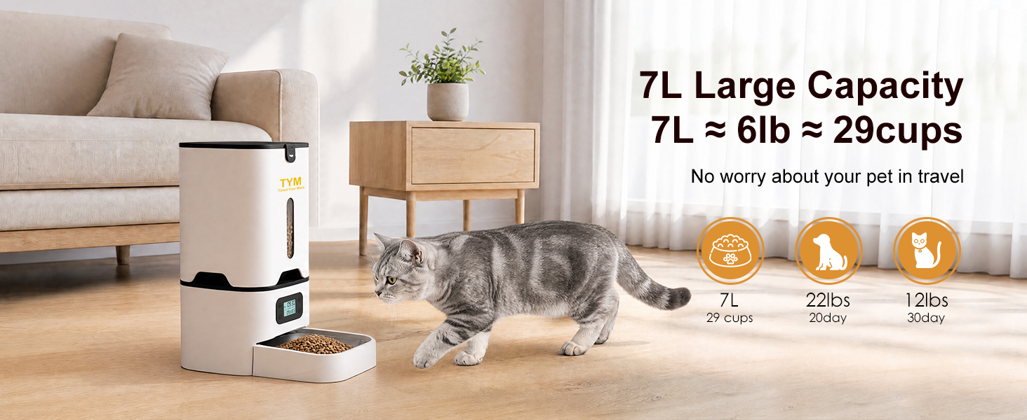 automatic feeder dog dry food