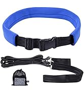 Wisdompro Swim Training Belts, Swim Bungee Cords Resistance Bands, Swim Tether Stationary Swimmin...