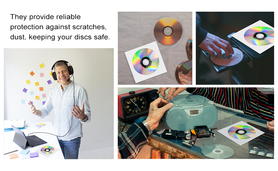 CD DVD Sleeves