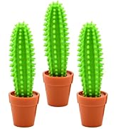 SHINEOFI Cactus Pens, 3pcs Cactus Bonsai Shaped Pens Ballpoint Pens Stationery for School Home Of...