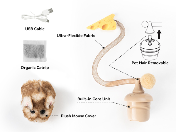 Interactive cat toy, smart cat toy, automatic teaser, electric cat toy, motion sensor