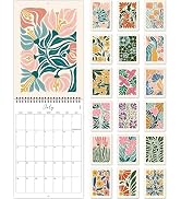 2026-2027 Wall Calendar Art Floral, 18 Months Wall Calendar from July 2026 - December 2027, Uniqu...