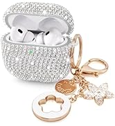 Case for Apple Airpods Pro 3 Case Cover 2025, VISOOM Bling Jewerly Airpods iPods Pro3 Cases Cute ...