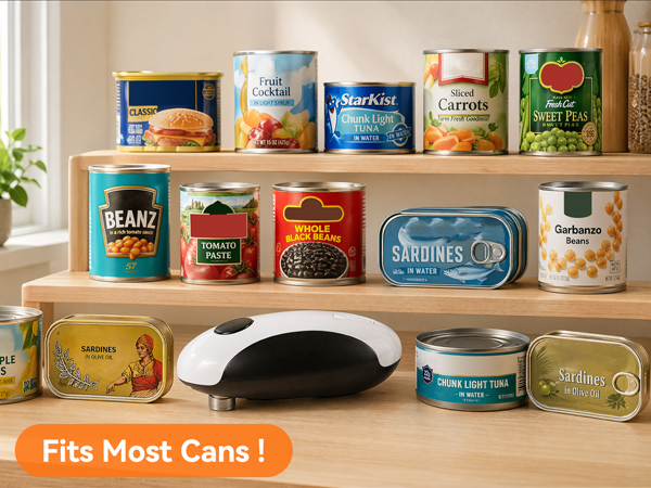 rechargeable can opener