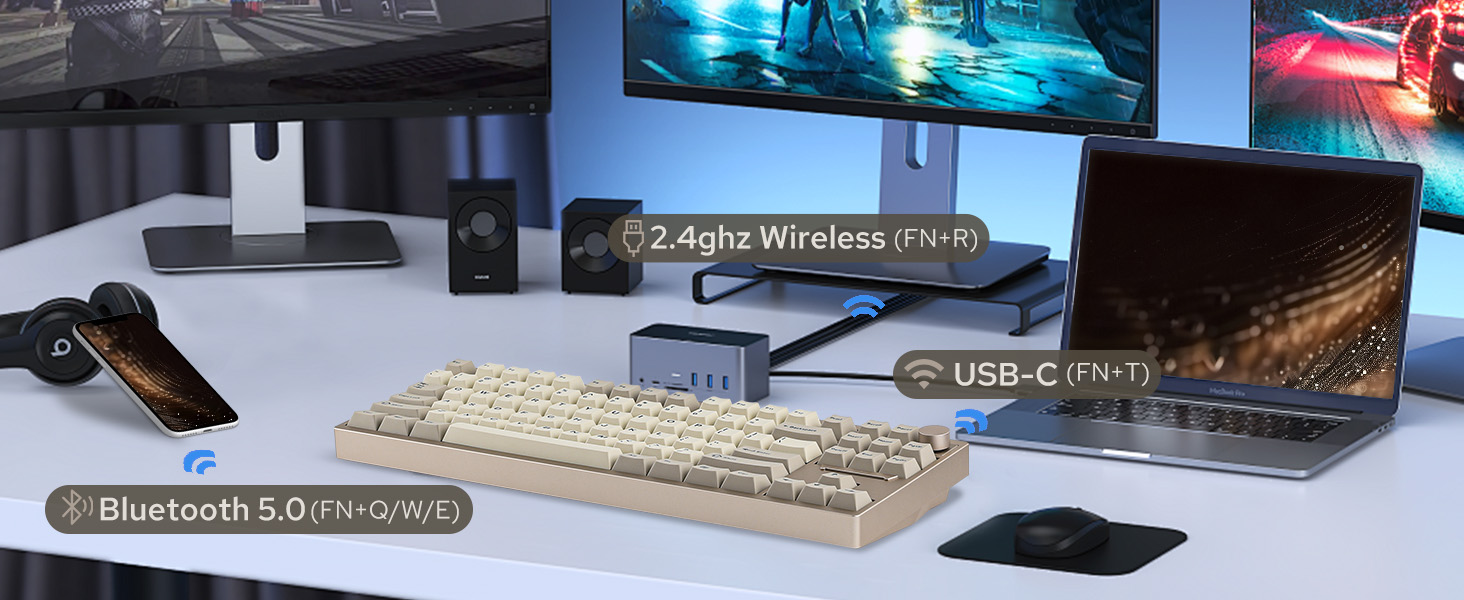 P87 Wireless Gaming Keyboard