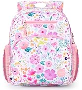 mibasies Kids Backpack for Girls: Girls Backpack 5-8 - Kindergarten Elementary School Bookbag for...