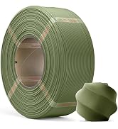 MarsWork Matte Dark Green PLA Refill Filament 1kg (2.2lbs) for Reusable Spools, 1.75mm Spool-Less...
