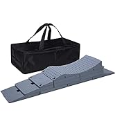 Homeon Wheels RV Leveling Blocks Heavy Duty Camper Leveling Blocks RV Stabilizer Pads,1 Top Tire ...