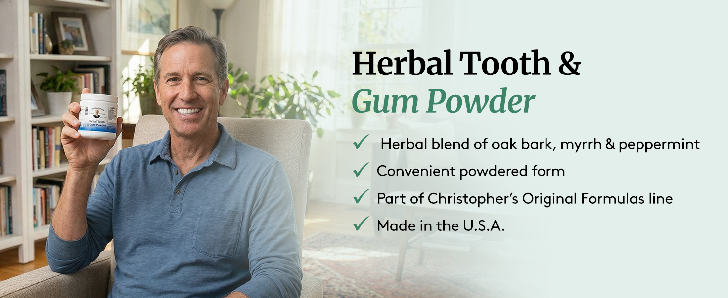Christopher's Herbal Tooth & Gum Powder