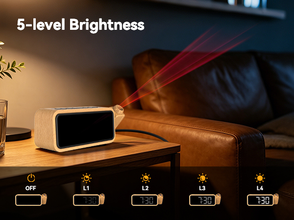 projector clock