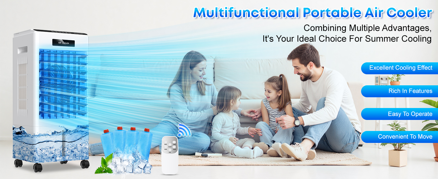 MultifunctionalPortableAir Cooler