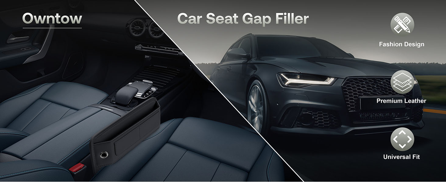 car seat gap filler organizer