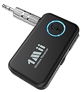 1Mii Bluetooth 5.3 Music Receiver for Car/Home Stereo, Aux Bluetooth Adapter for Car with Volume ...