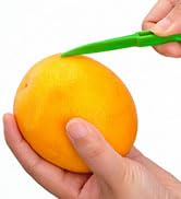 Orange Peeler Tools Citrus Peel Cutter Plastic Fruit Vegetable Slicer Cutter Lemon Peeler