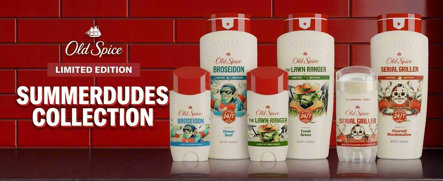 Old Spice Summerdudes Collection