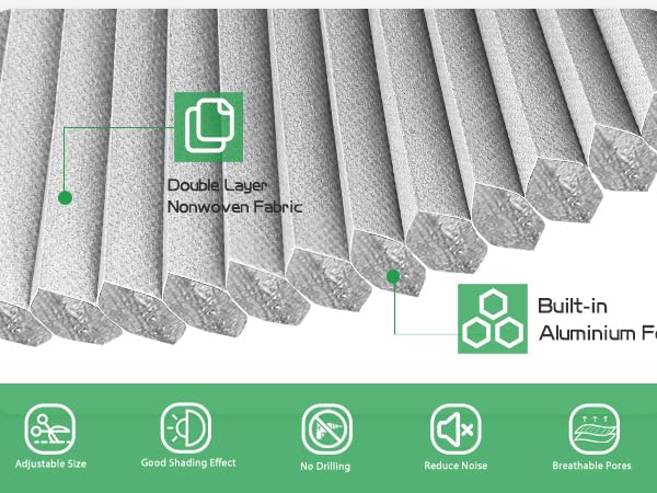 Arch Window Shade Blackout Cellular Shades