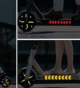 Reflective stickers for scooter