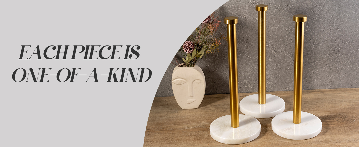 marble paper towel holder