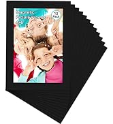 Hoikwo 12 Packs 4x6 Magnetic Picture Frames for Refrigerator, 4 x 6 Magnet Adhesive Photo Frames ...