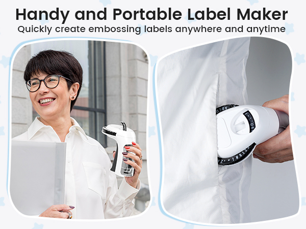 étiqueteuse waterproof labeller mini personal typewriter etiquetteuse autocollante etiquettes