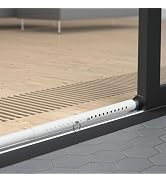 BeBecome Sliding Door Security Bar,17-50 inch Adjustable Patio Door Security bar with Rubber Tips...
