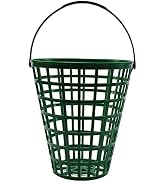 ZLY Golf Ball Basket, Golfball Container with Handle Ball Holder Contain Stadium Accessories