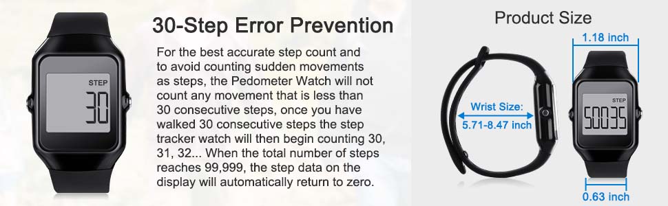 step counter watches for women