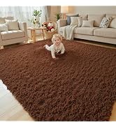8x10 Area Rugs for Living Room Bedroom, Large Area Rug Shaggy Carpet Soft Plush Furry Bedside Rug...
