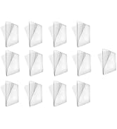 Juroicessry 10Pcs Transparent Wall Mounted Replacement Sticky Pads for Kitchen Bathroom Shower Ca...